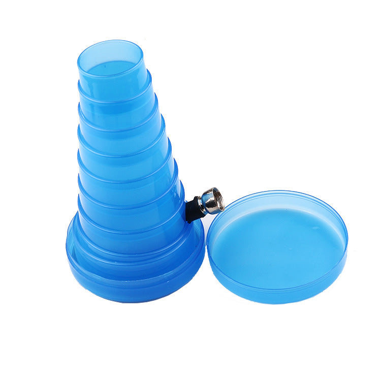 Portable Detachable Plastic Folding Water Bong