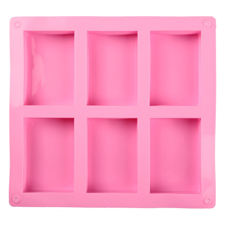 6 Rectangular Silicone Cake Molds Silicone Soap Handmade Soap Molds
