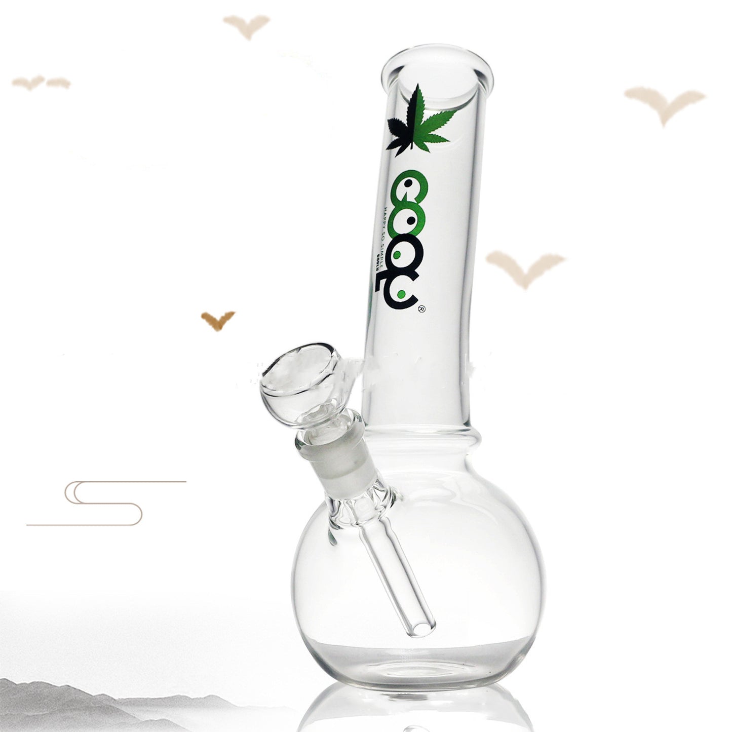 Transparent Glass Bong