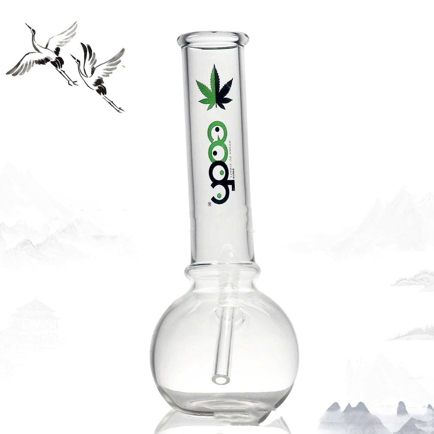 Transparent Glass Bong