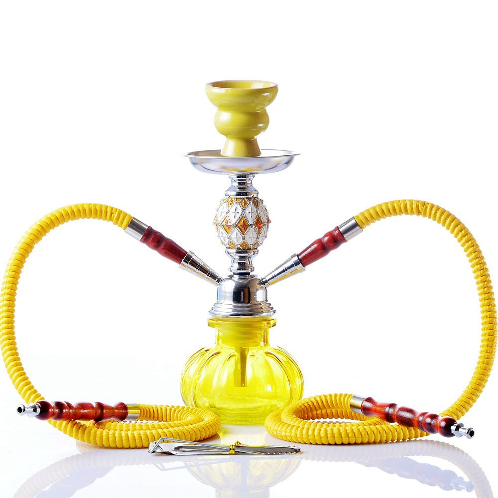 Colorful Classic Double Pipe Hookah Sets