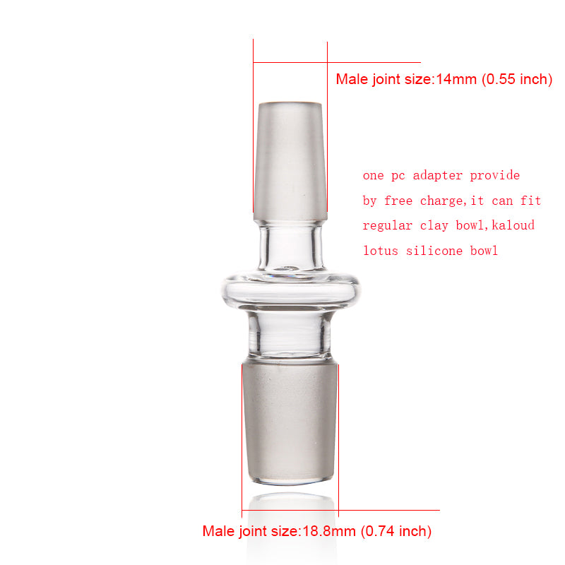 LED Rotating Glass Hookah