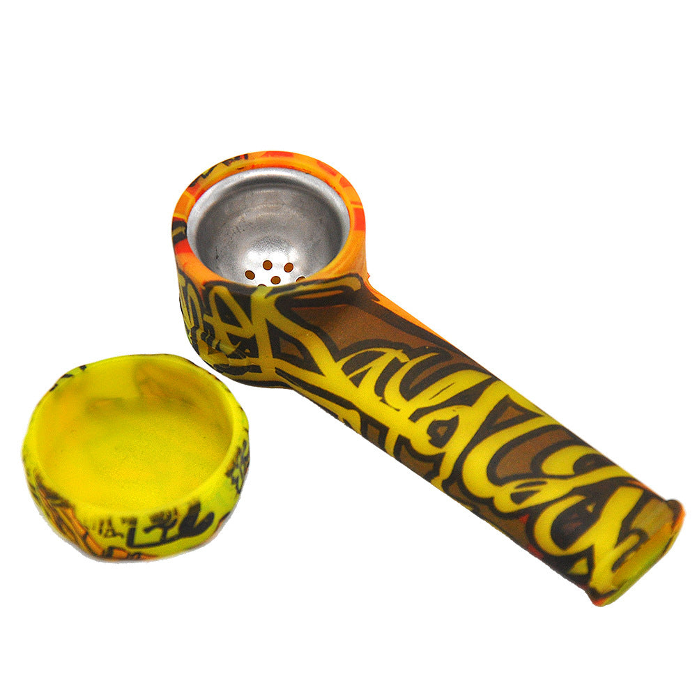 Portable Silicone Smoking Water Pipe