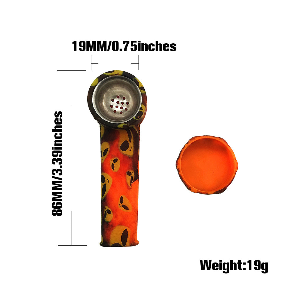 Portable Silicone Smoking Water Pipe