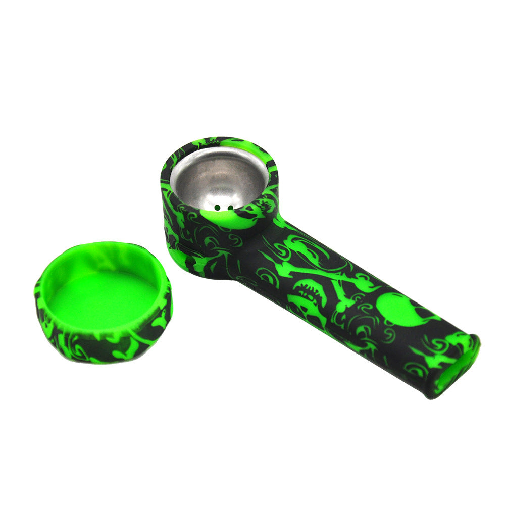 Portable Silicone Smoking Water Pipe