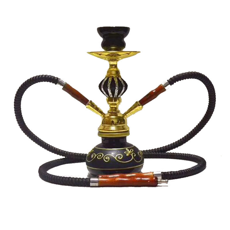 Colorful Bar KTV Double Pipe Full Hookah Sets