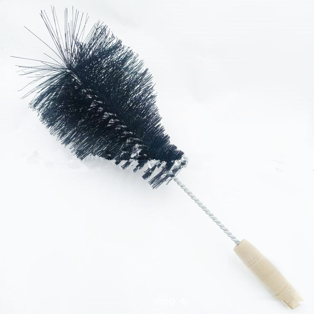 Hookah Glass Bottle Cleaning Brush With Wooden Handle