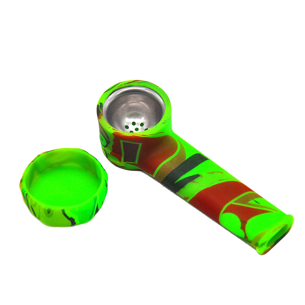 Portable Silicone Smoking Water Pipe