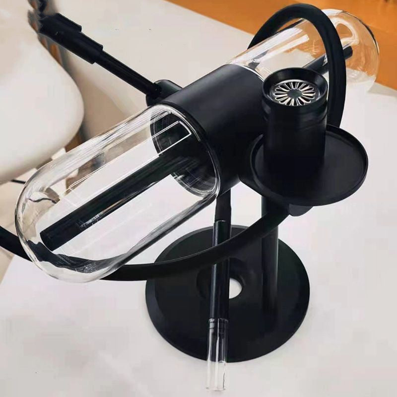 New Double Force Rotary Hookah Set