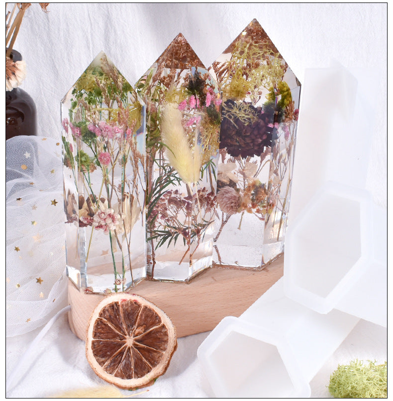 Crystal Epoxy Silicone Candle Making Mold