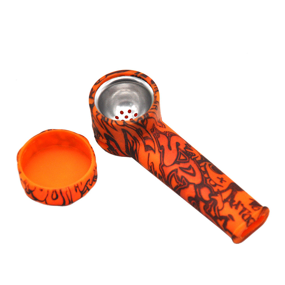 Portable Silicone Smoking Water Pipe