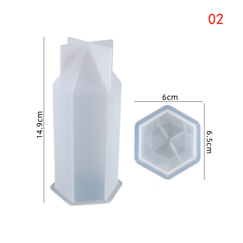 Crystal Epoxy Silicone Candle Making Mold
