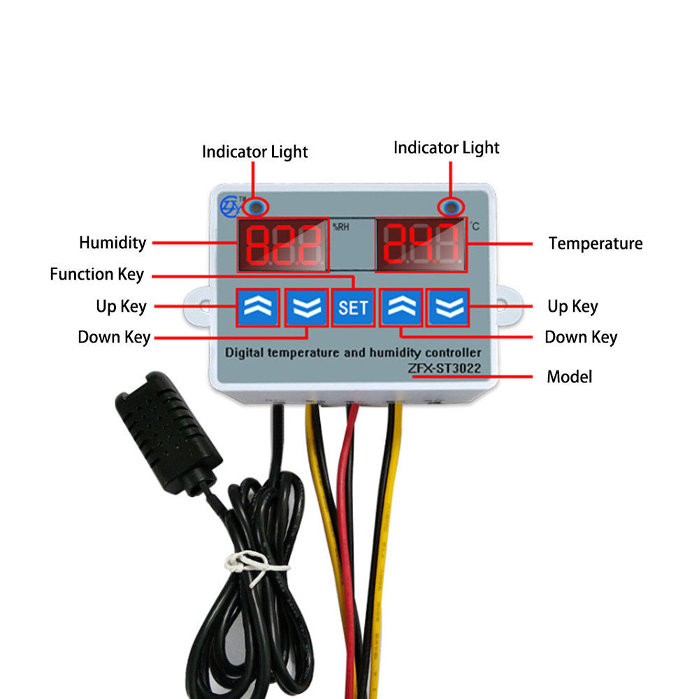 Greenhouse Incubation Temperature And Humidity Controller