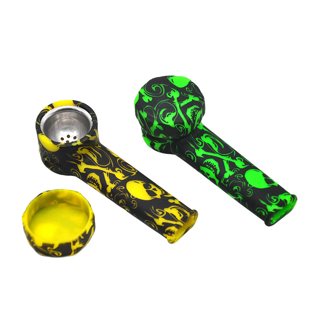 Portable Silicone Smoking Water Pipe