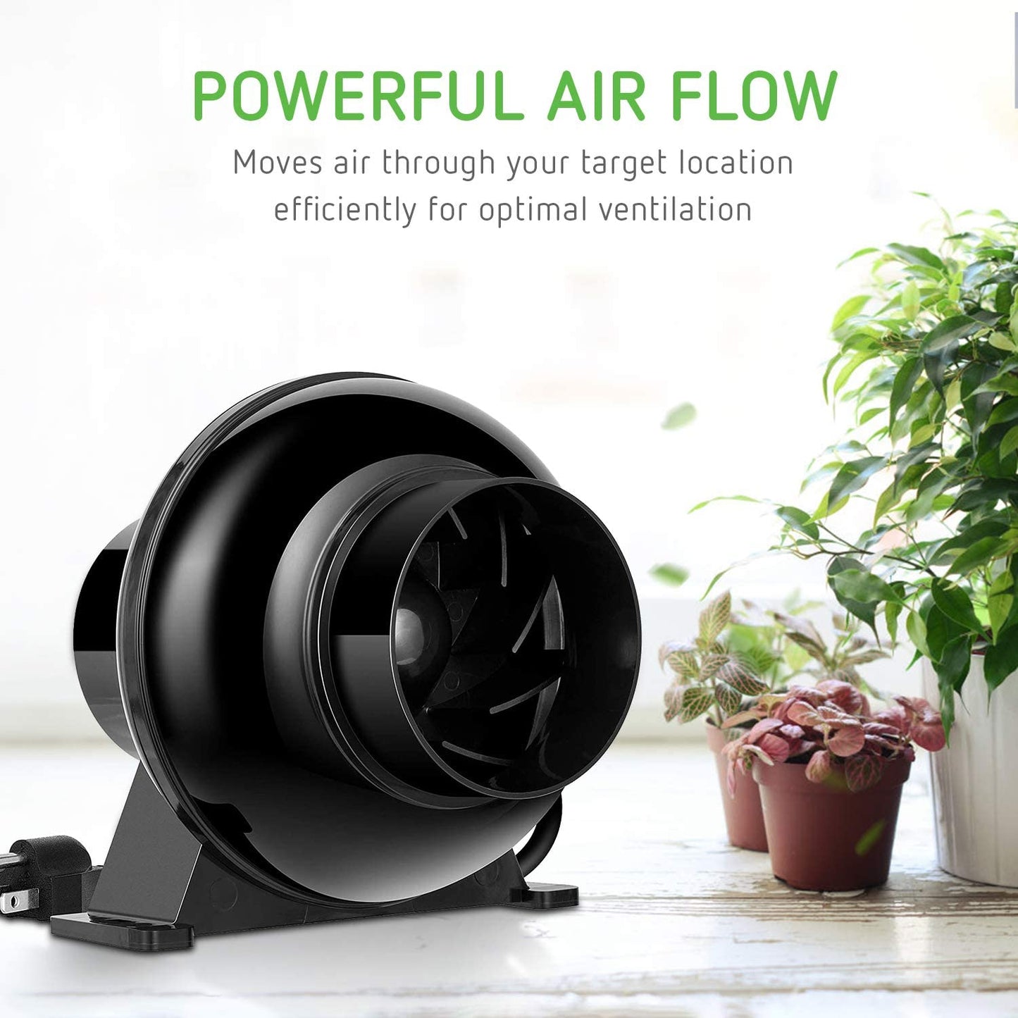 4 Inch Inline Greenhouse Duct Ventilation Fan