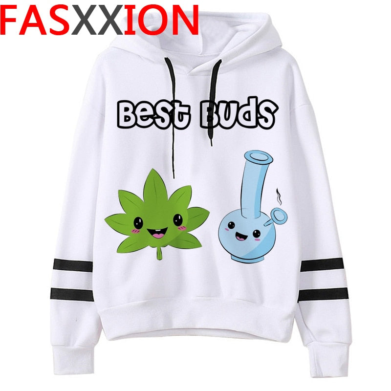 Assorted Funny Oversized Cannabis Leaf Hoodies
