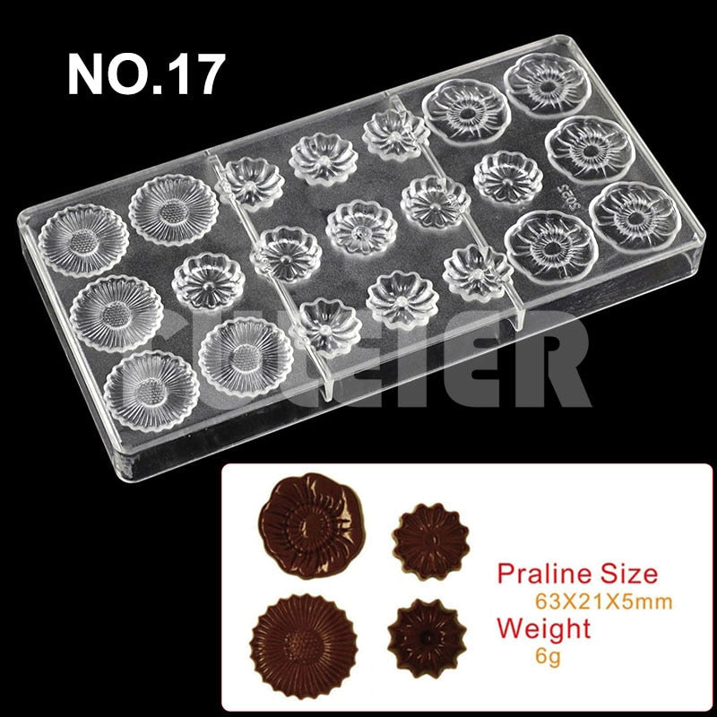 Polycarbonate Chocolate Molds