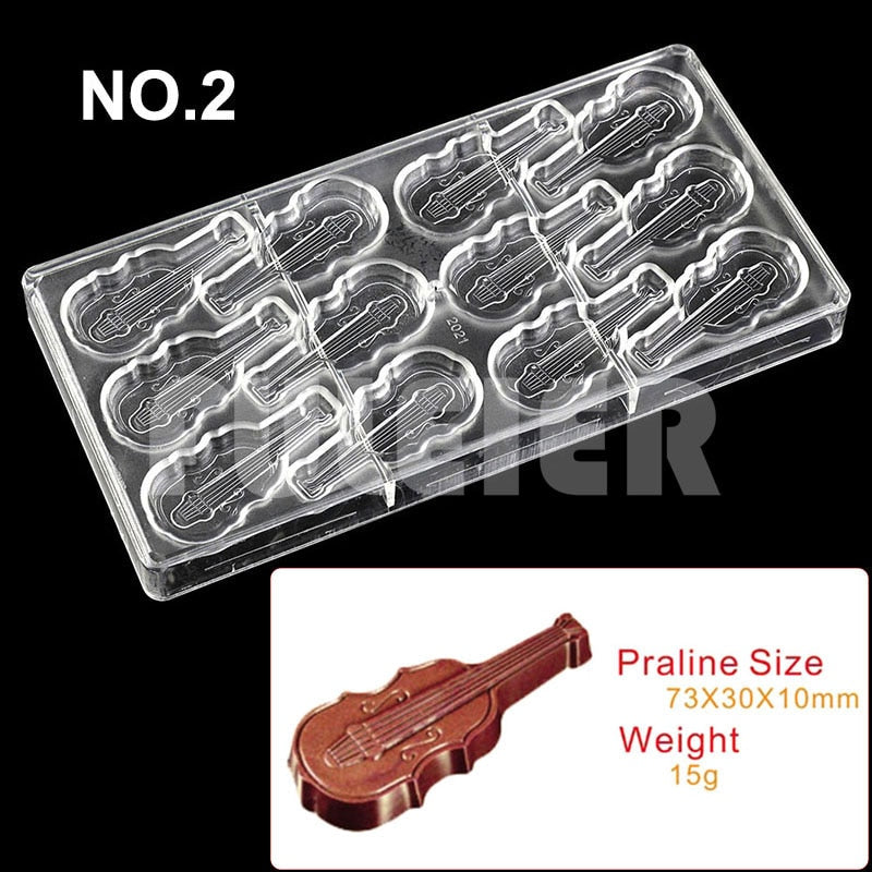 Polycarbonate Chocolate Molds