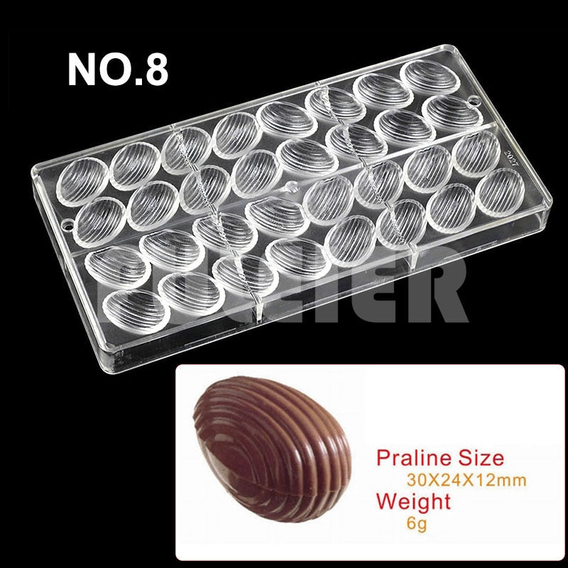 Polycarbonate Chocolate Molds