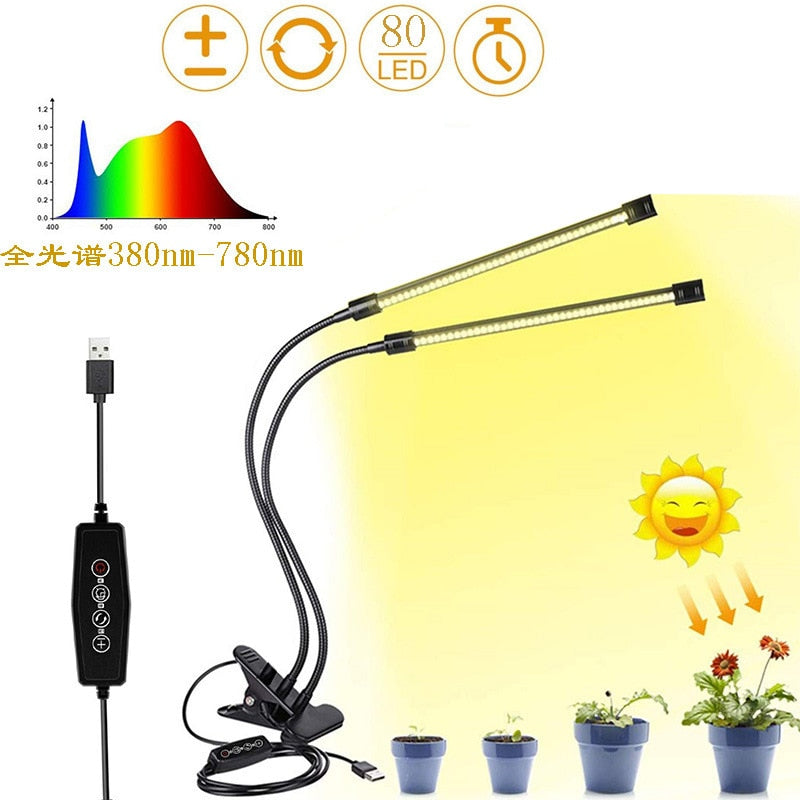 Full Spectrum 40W LED Grow Light