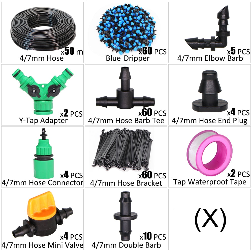 Micro Drip Irrigation Watering Kit