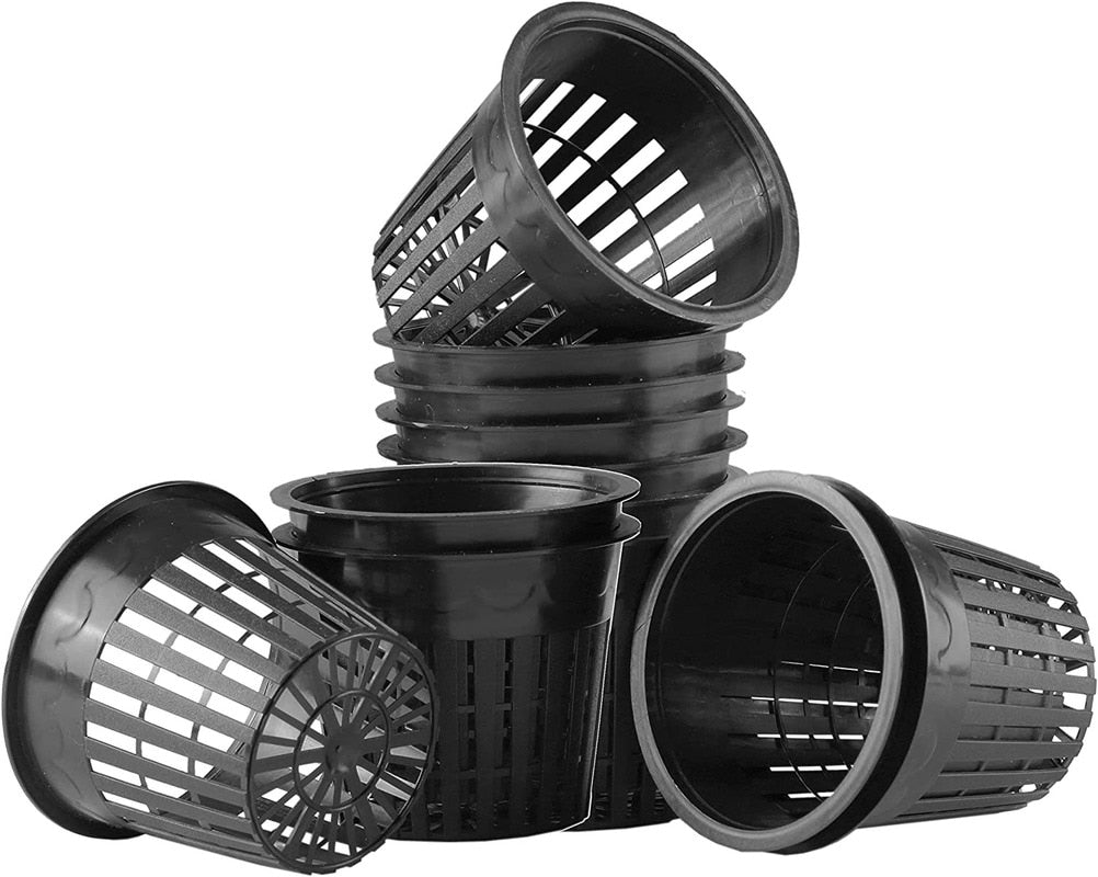 10pc Hydroponics Grow Mesh Net Planting Baskets