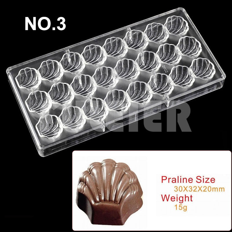 Polycarbonate Chocolate Molds