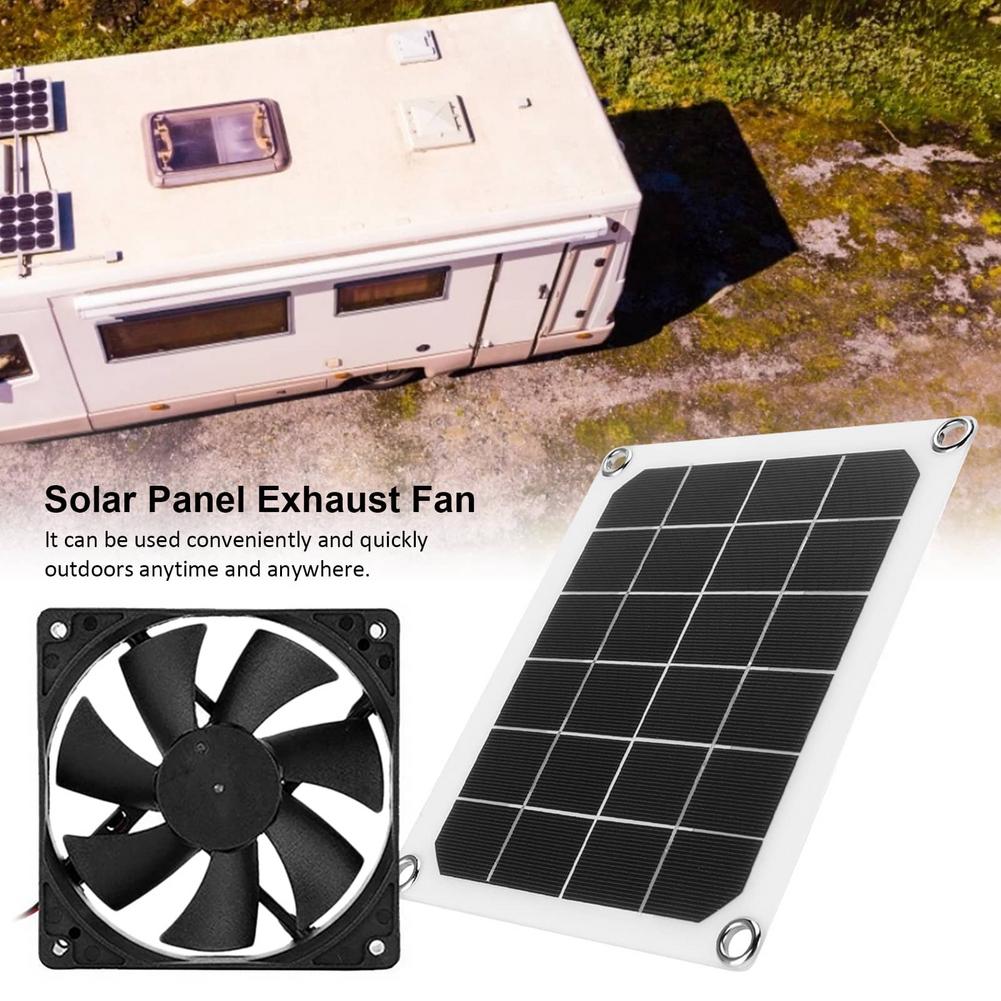 5V10W Solar Greenhouse Exhaust Fan
