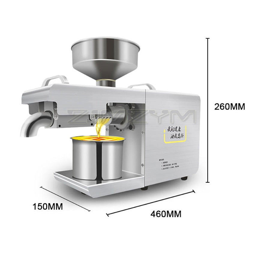 Smart Stainless Steel Oil Extraction Machine