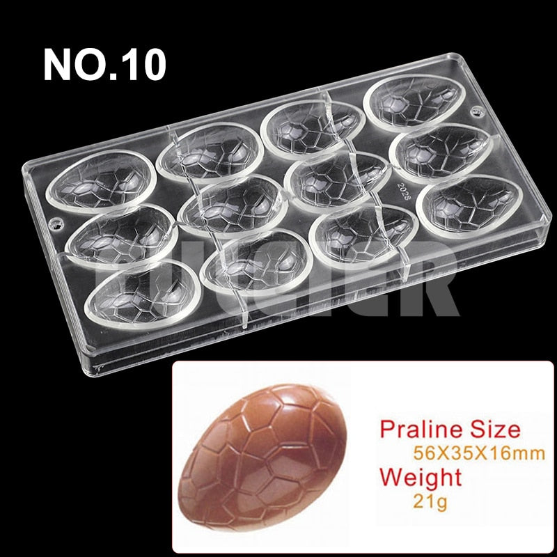 Polycarbonate Chocolate Molds