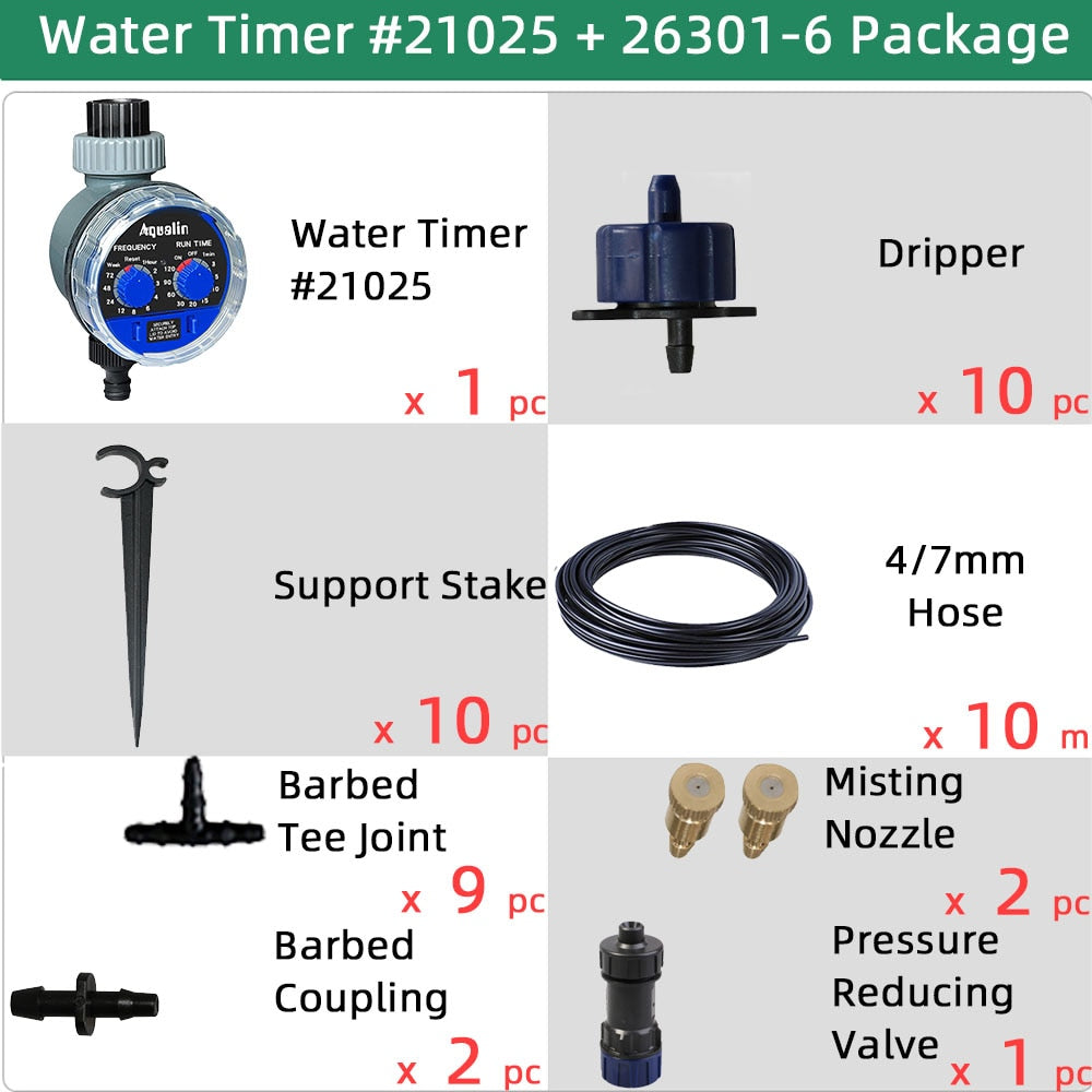 Micro Drip Irrigation Mist Cooling System