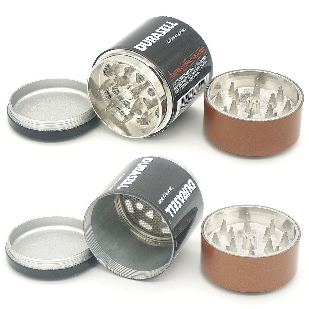 Battery Shape Metal Weed Grinder