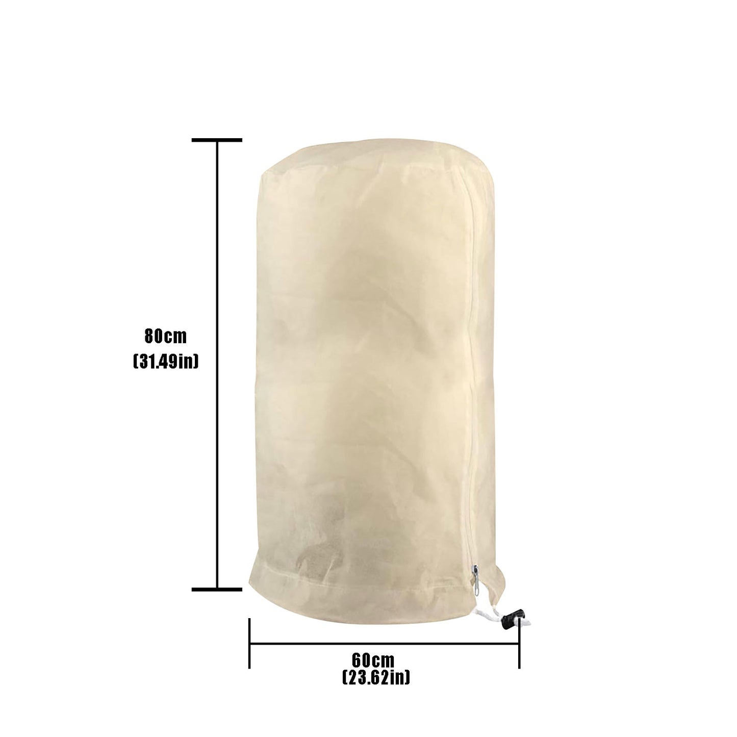 Plant antifreeze protection bag