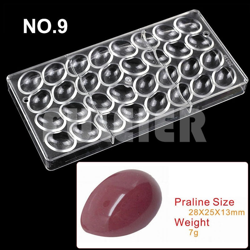 Polycarbonate Chocolate Molds