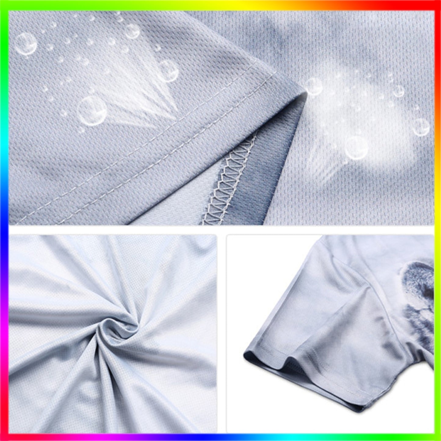 Assorted Men's Hipster 3D Print Short Sleeve T-Shirts