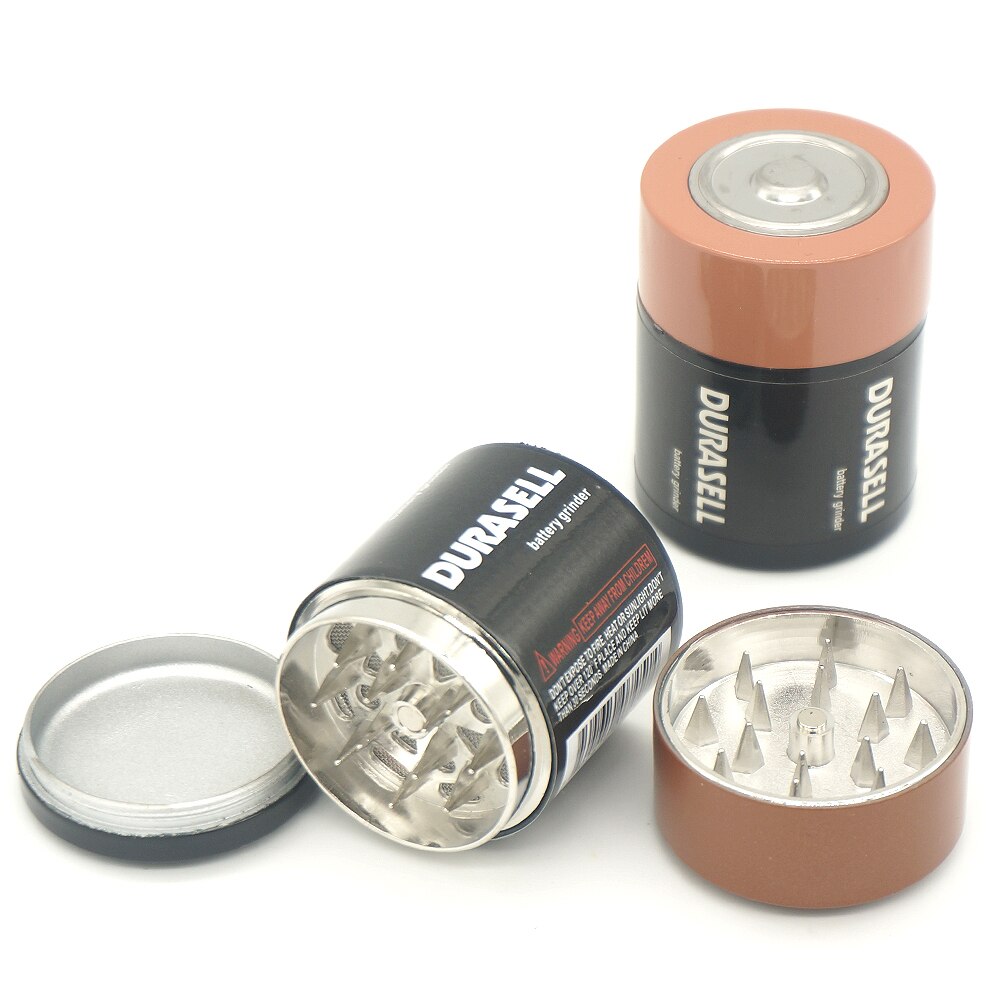 Battery Shape Metal Weed Grinder