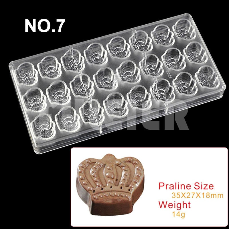 Polycarbonate Chocolate Molds
