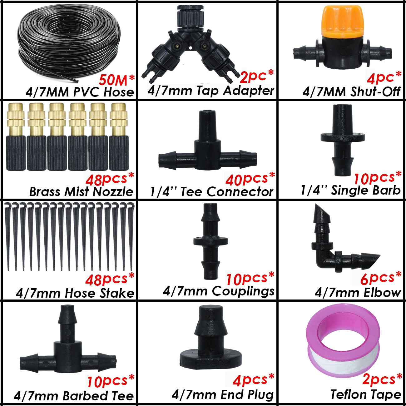 Automatic Drip Watering Irrigation Kit System