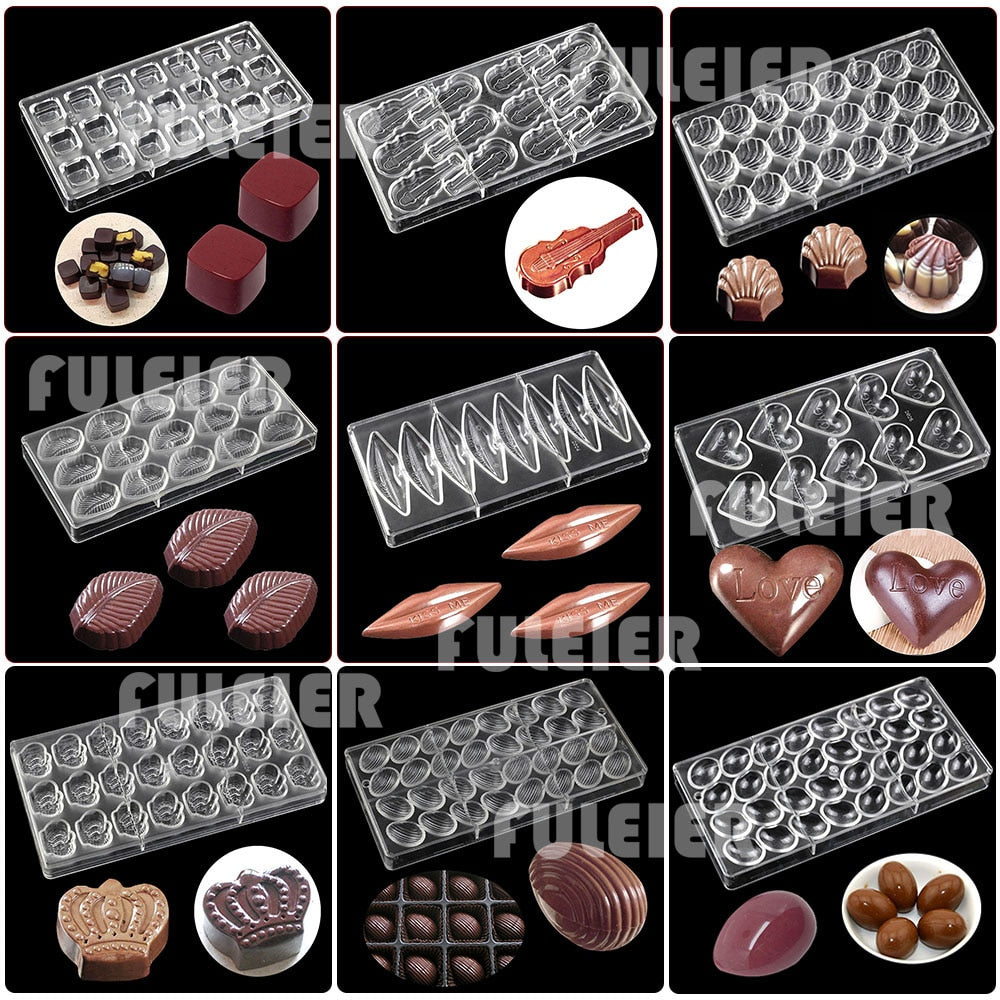 Polycarbonate Chocolate Molds