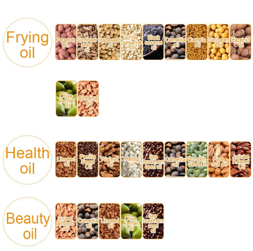 X5S 220V / 110V Intelligent Oil Press Automatic Extraction Machine