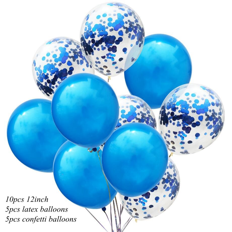 10Pc 1Assorted Color 2inch Metallic Balloons