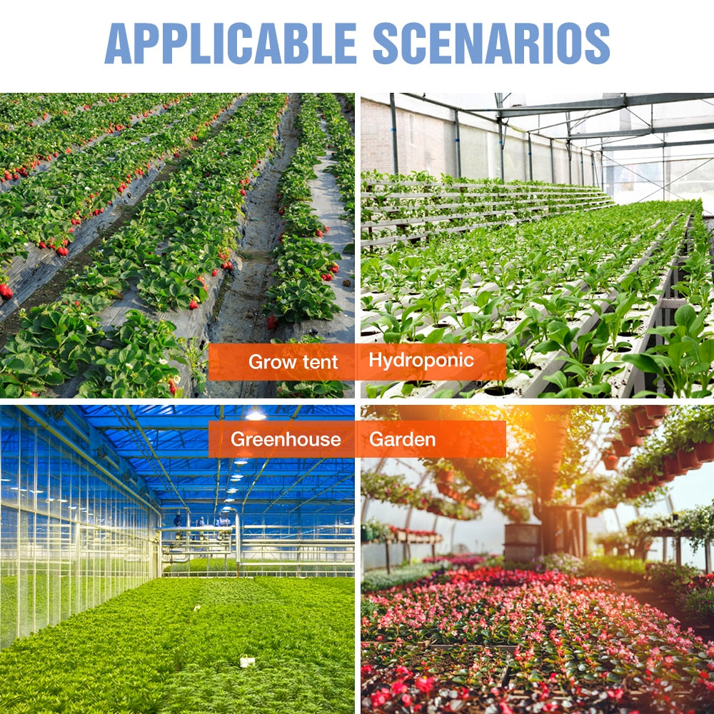 220V LED Full Spectrum Plant Lamp Grow Light