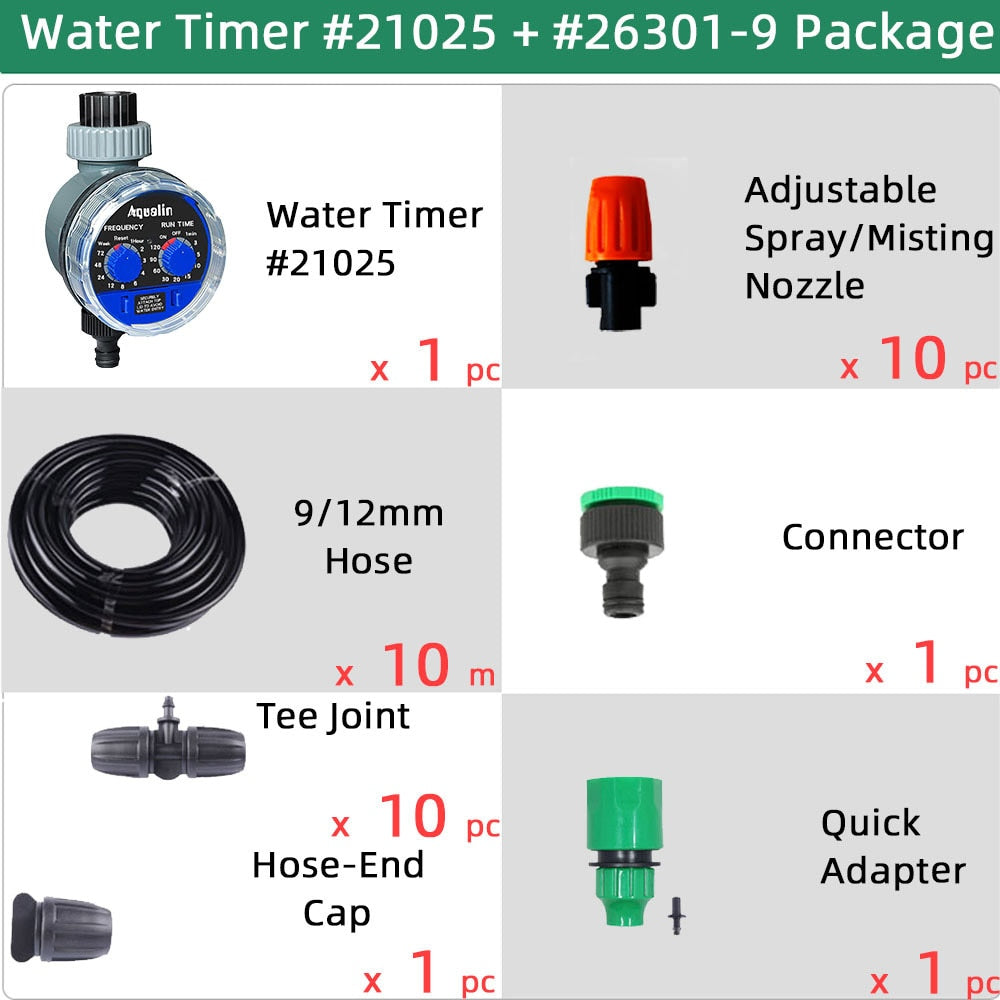 Micro Drip Irrigation Mist Cooling System
