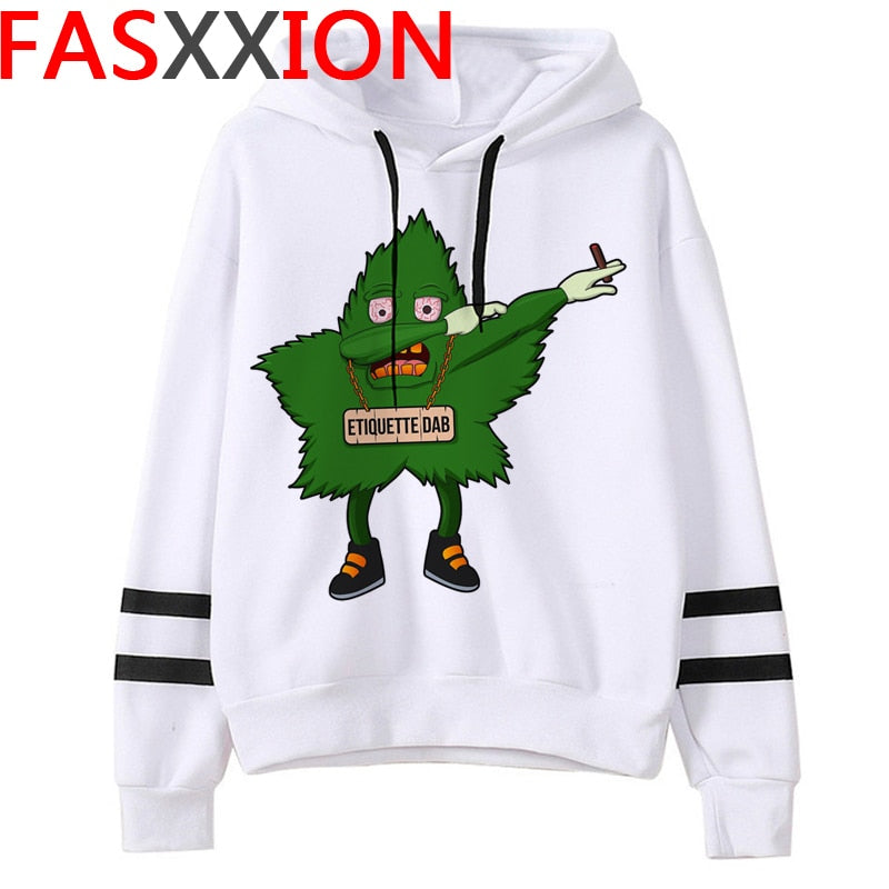 Assorted Funny Oversized Cannabis Leaf Hoodies
