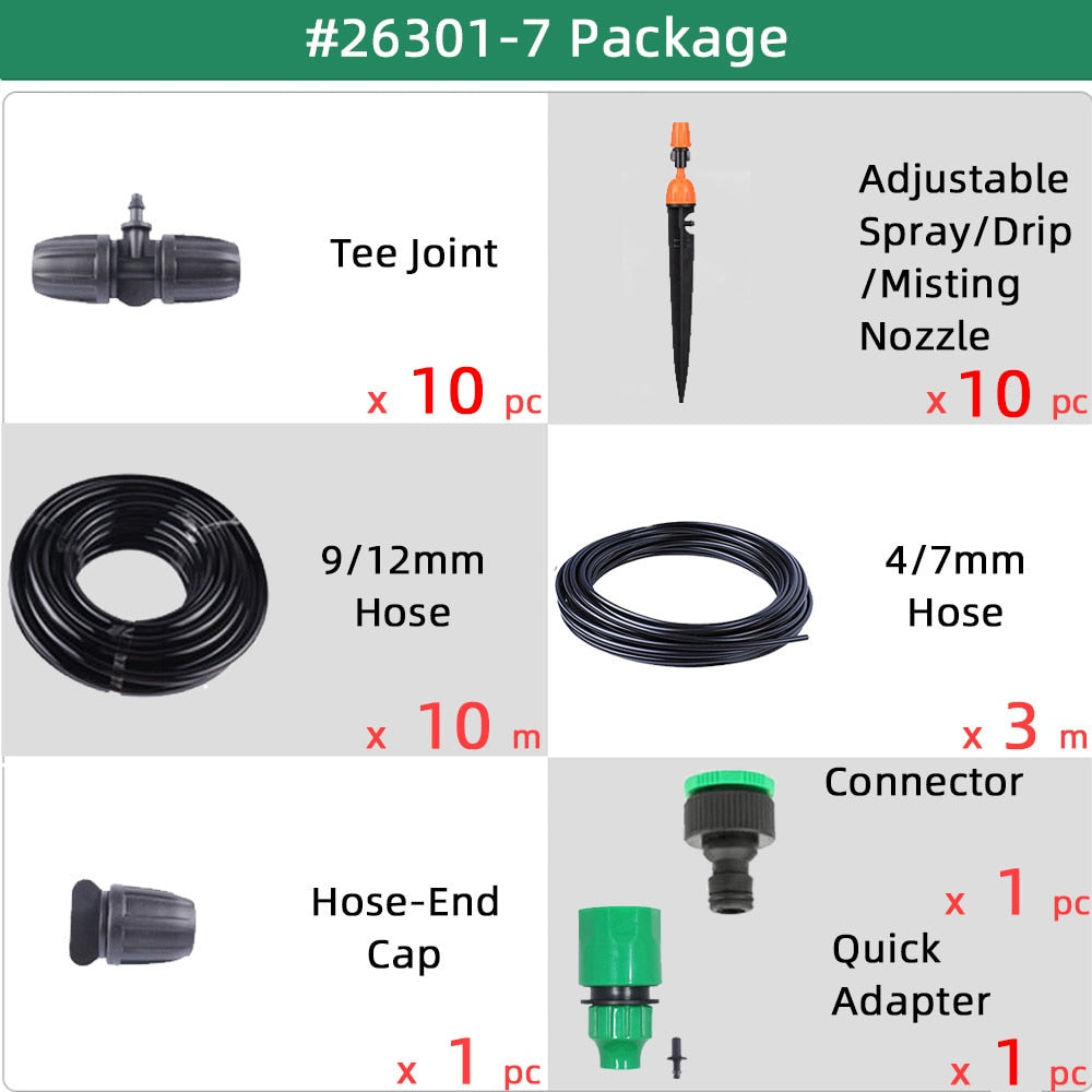 Micro Drip Irrigation Mist Cooling System