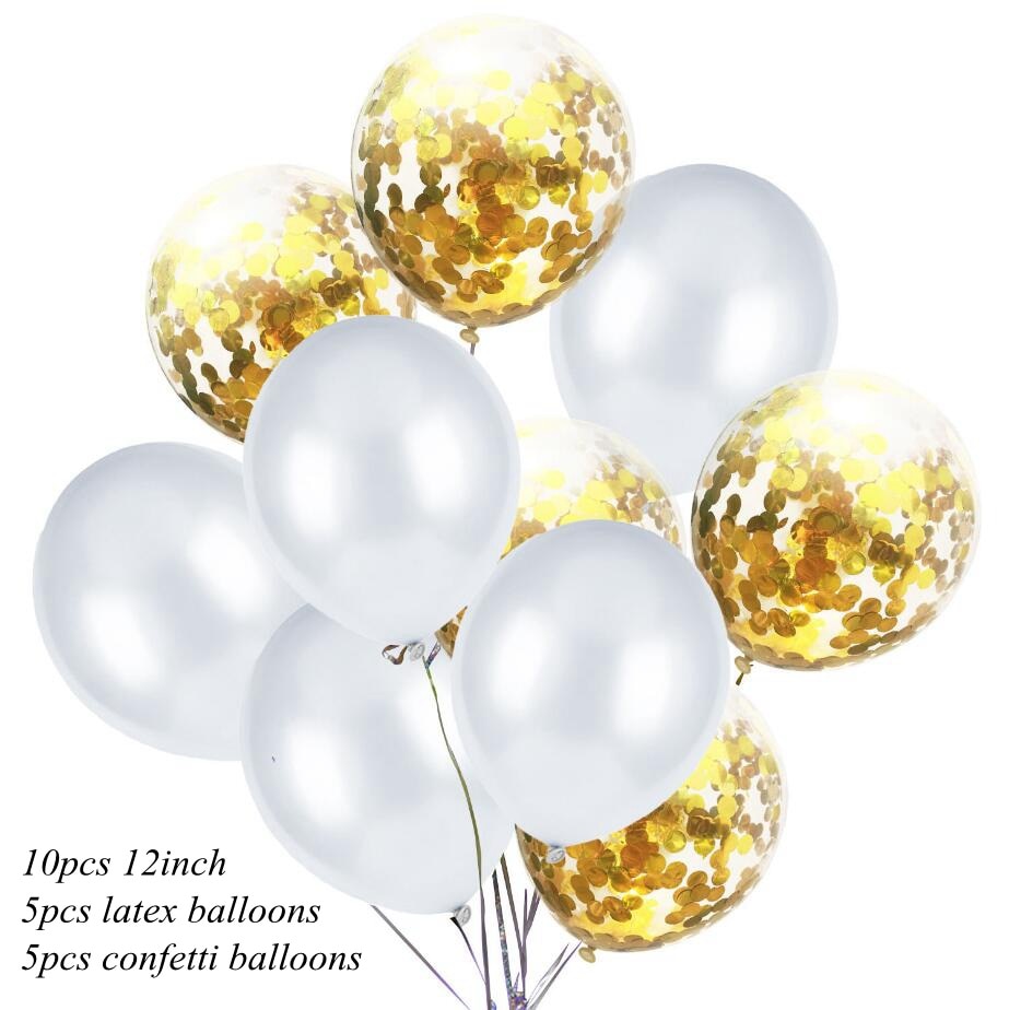 10Pc 1Assorted Color 2inch Metallic Balloons