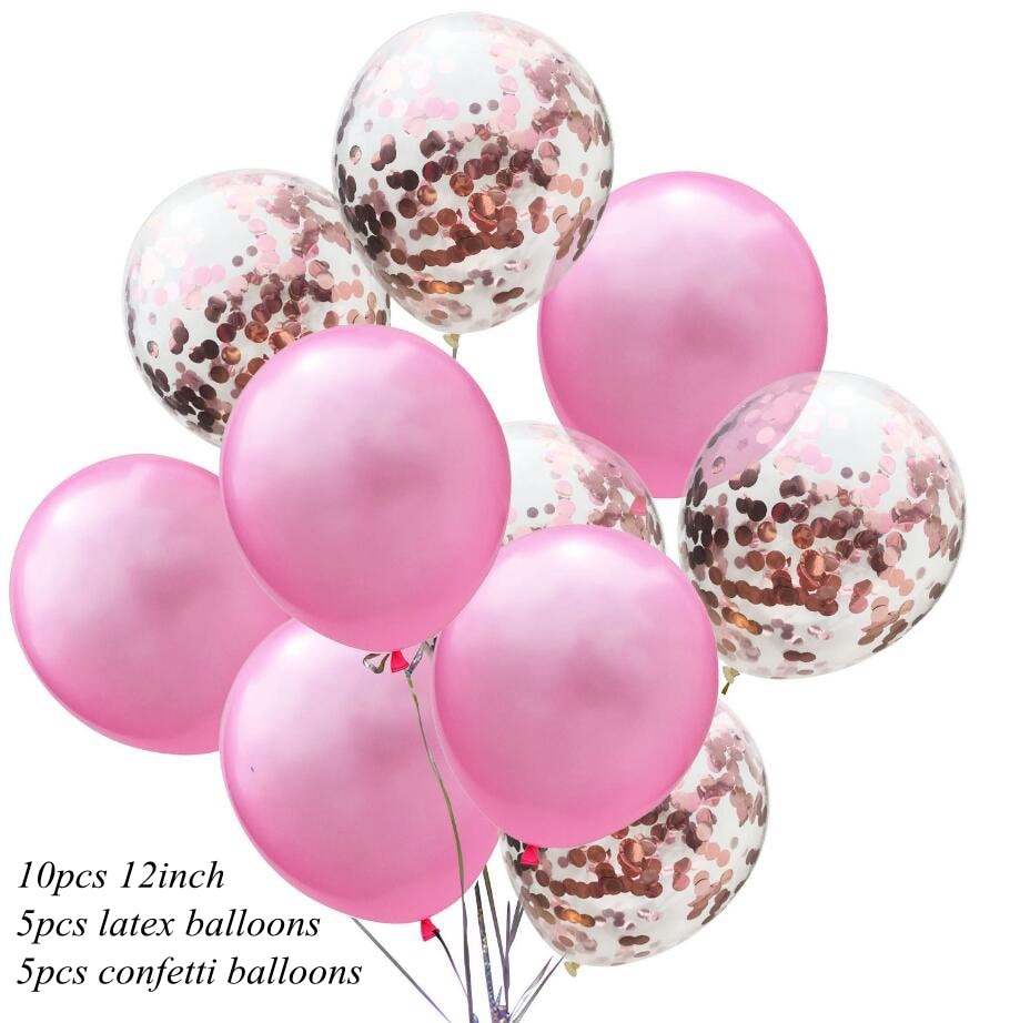 10Pc 1Assorted Color 2inch Metallic Balloons