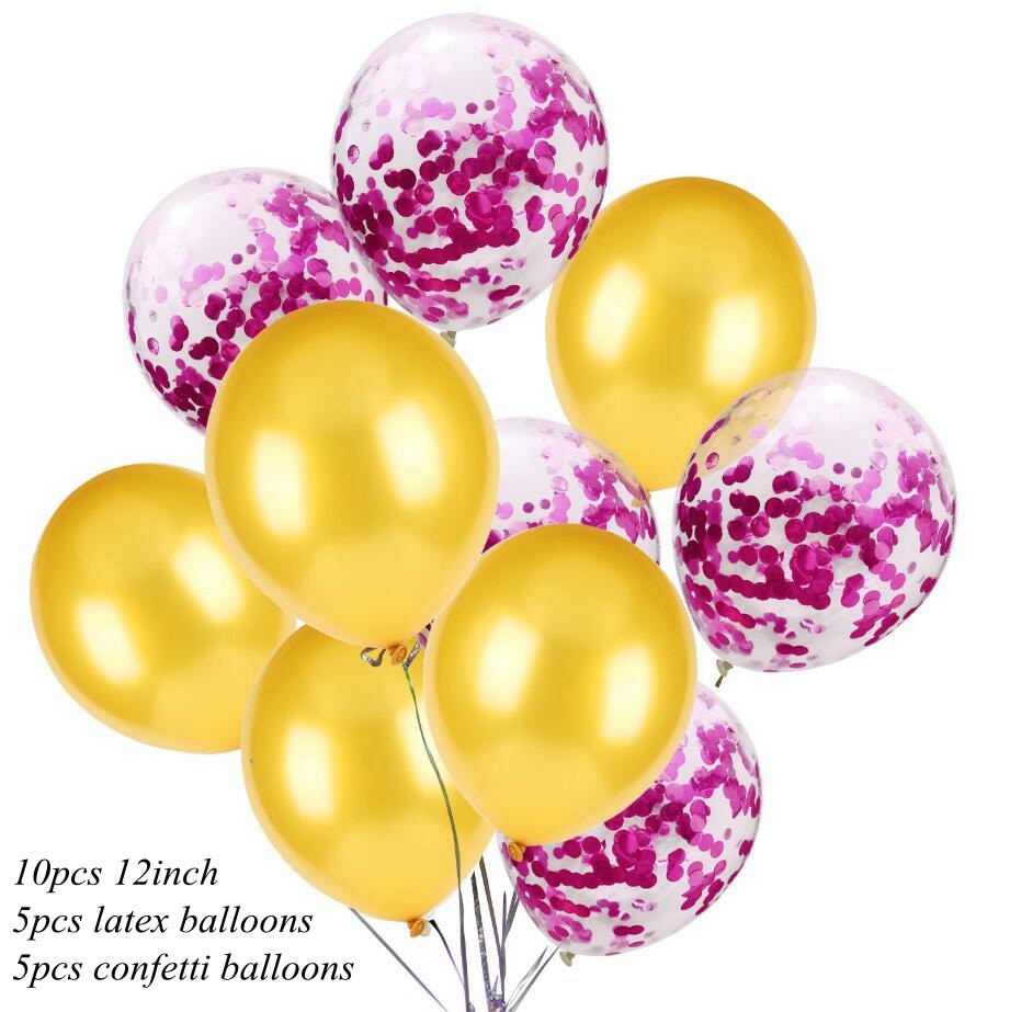 10Pc 1Assorted Color 2inch Metallic Balloons