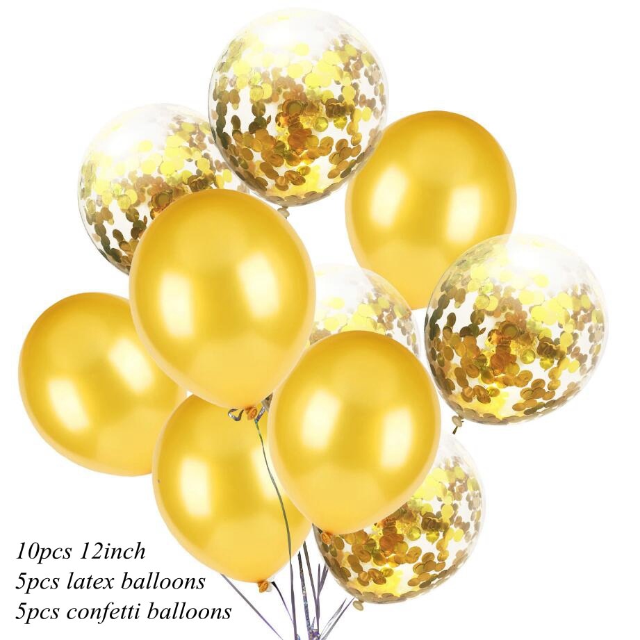 10Pc 1Assorted Color 2inch Metallic Balloons