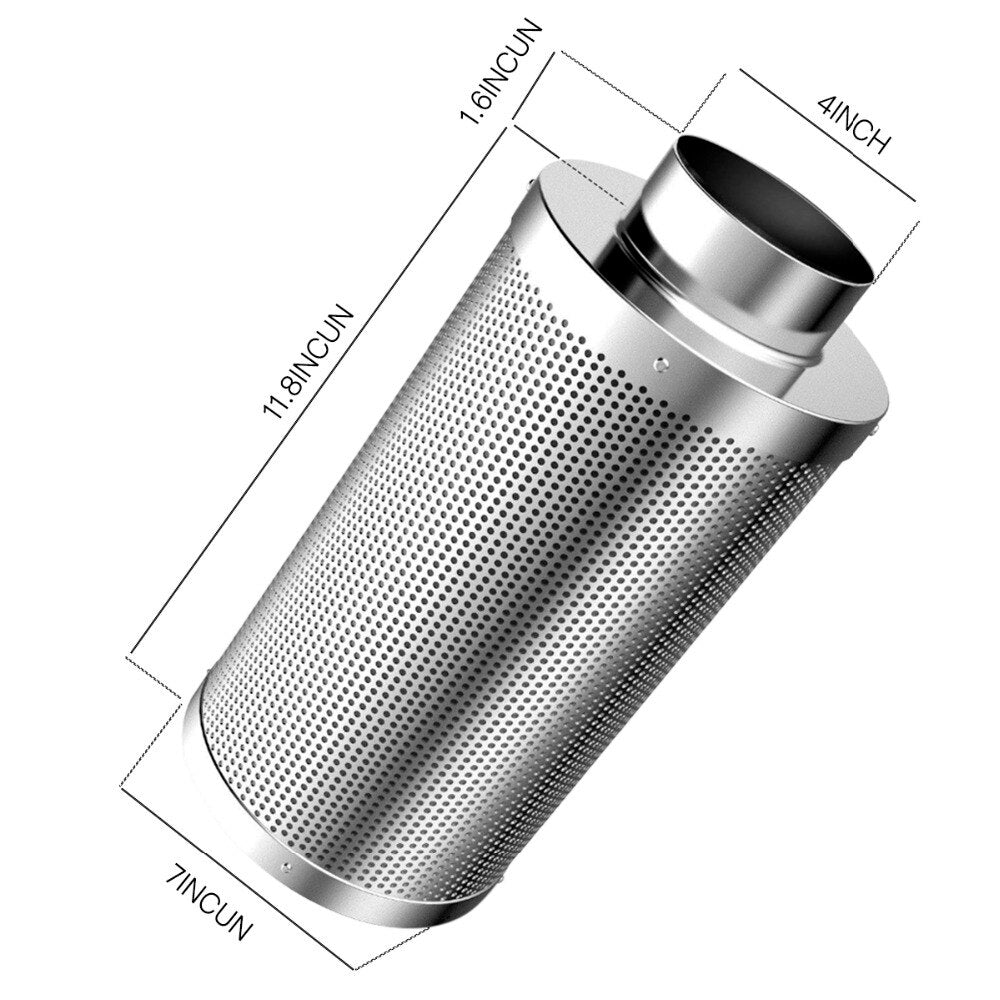 6'' 4'' Greenhouse/ Indoor Grow Tent Air Carbon Filter